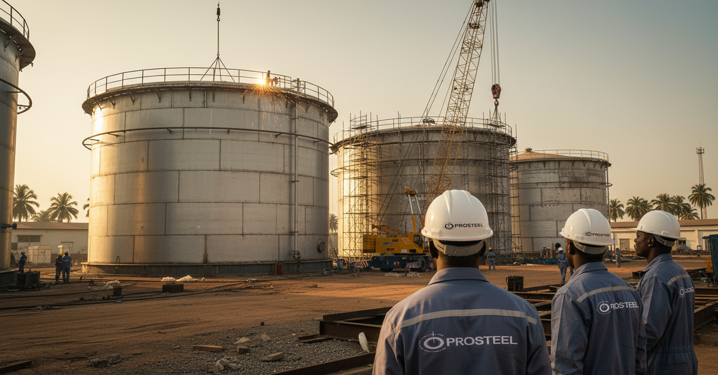 Reservatórios metálicos Prosteel